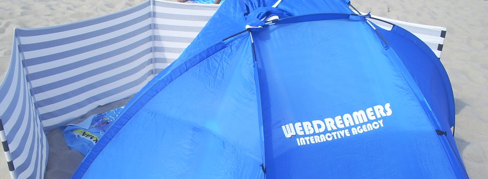 Kurtki i namioty plażowe na naszą wewnętrzną promocję